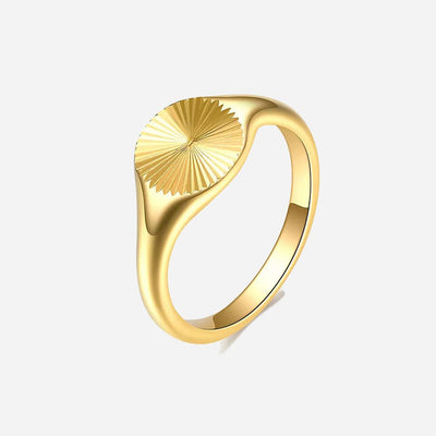 Rizavelle | Sunburst Ring in 18K Gold