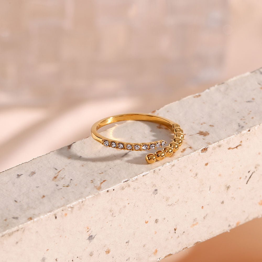 Sereliette | 18K Gold Shine Ring