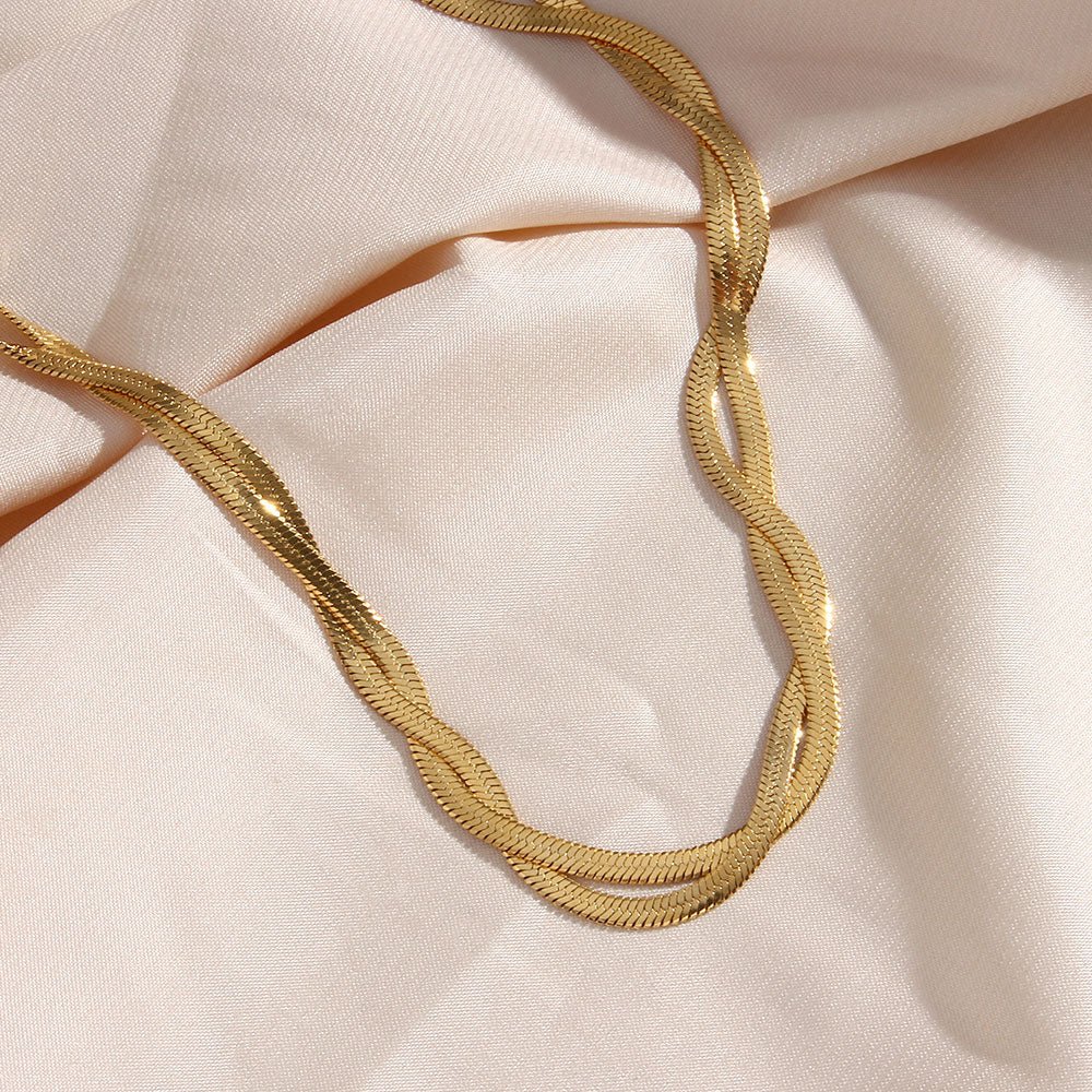 Madiorelle | Twisted 18K Gold Bracelet