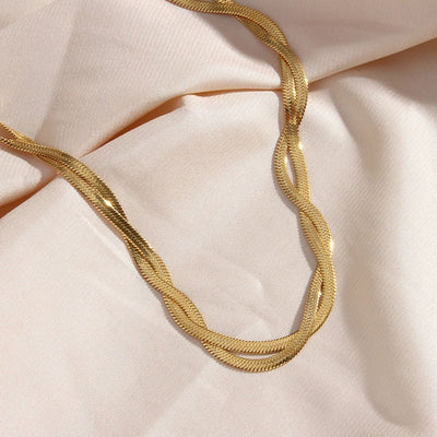 Madiorelle | Twisted 18K Gold Bracelet