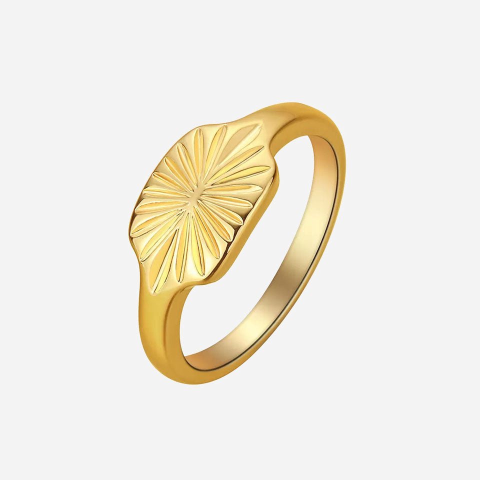Aurizette | Sunray Ring in 18K Gold