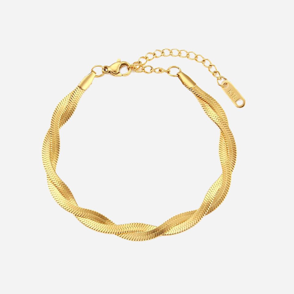 Madiorelle | Twisted 18K Gold Bracelet