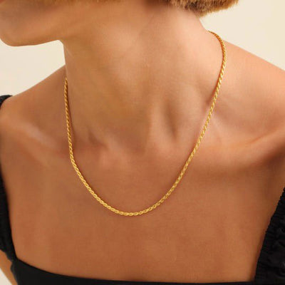 Mikalynne | 18K Gold Chain Necklace