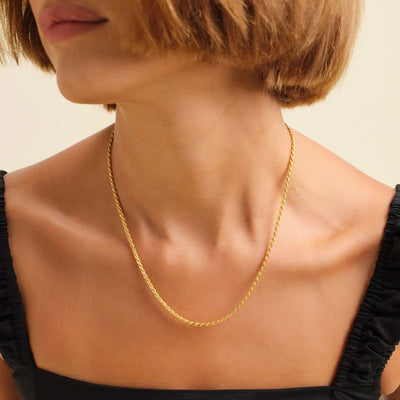 Mikalynne | 18K Gold Chain Necklace