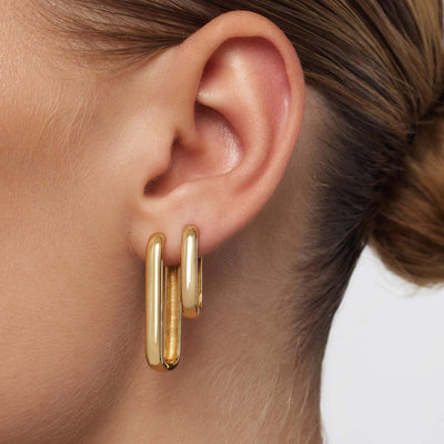 Vivarynne | Icon Earrings in 18K Gold