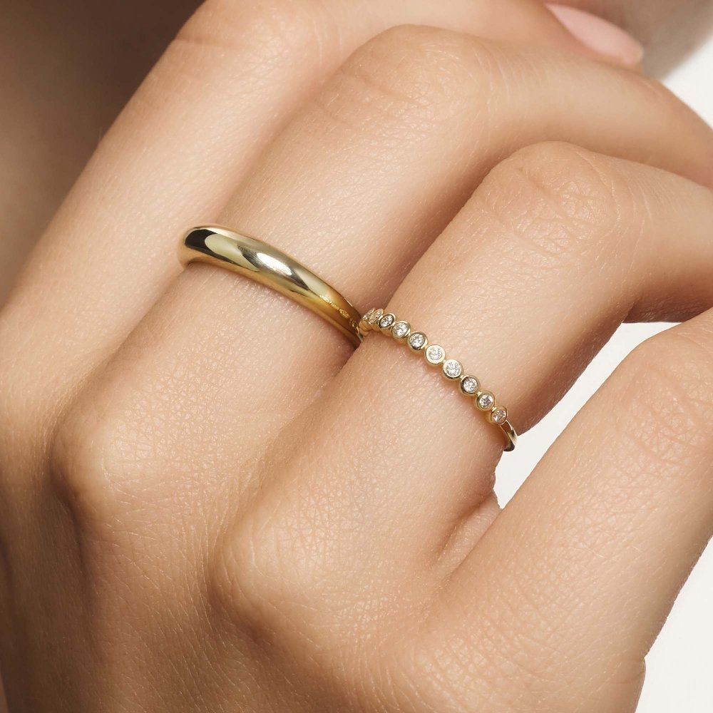 Raquienne | 18k Gold Midi Ring