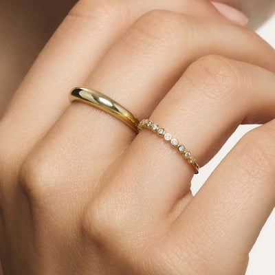 Raquienne | 18k Gold Midi Ring