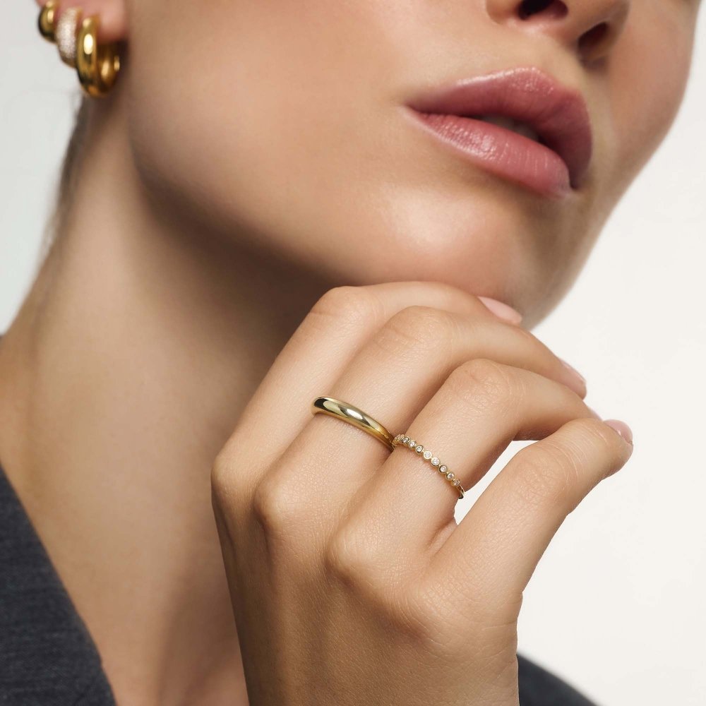 Raquienne | 18k Gold Midi Ring