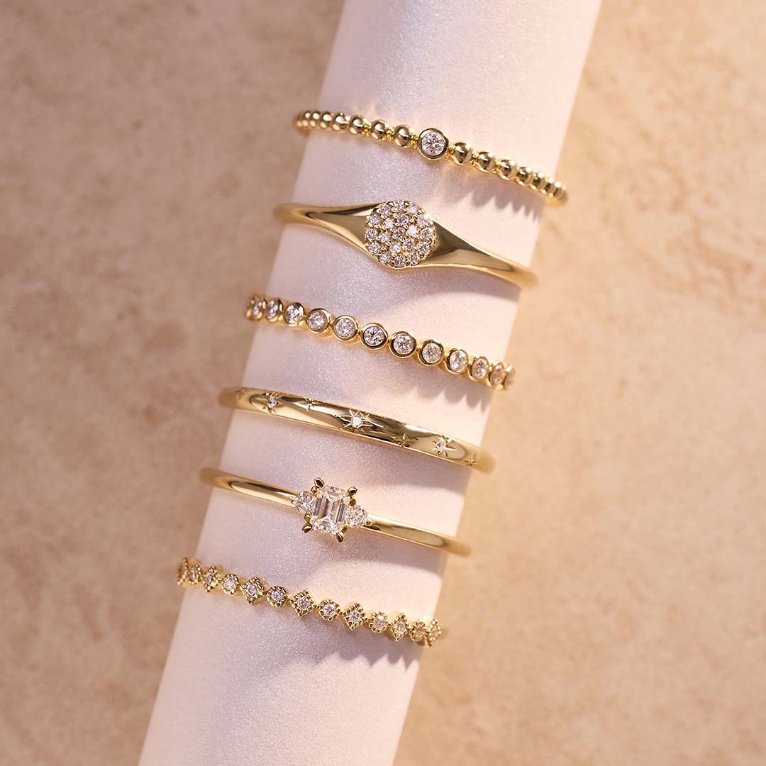 Isavianne | 18K Gold Diamond Ring