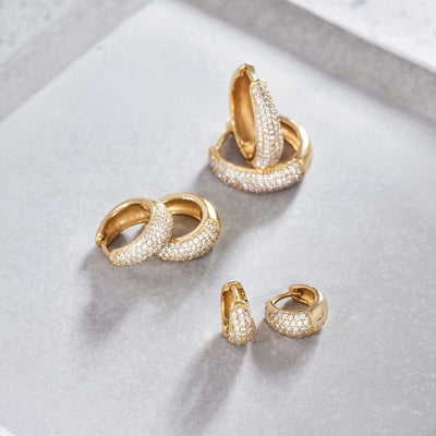 Venazelle | 18K Gold Earrings