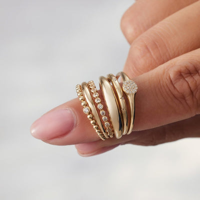 Raquienne | 18k Gold Midi Ring