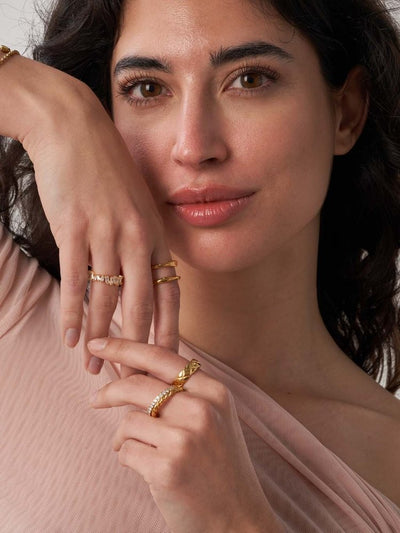 Tazalyette | 18k Diamond Ring