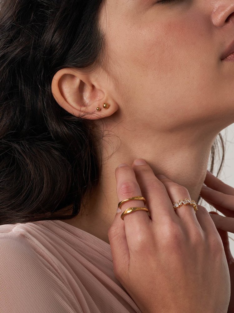 Tazalyette | 18k Diamond Ring