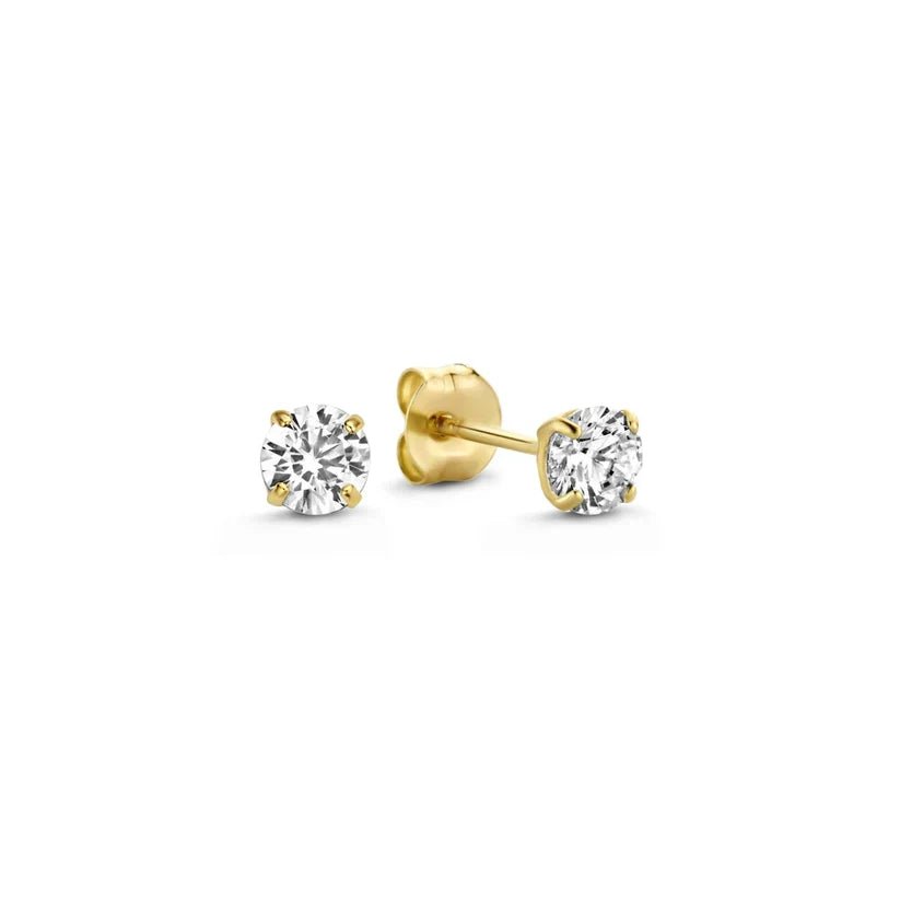 Krizalyssa | Diamond Drop Earrings in 18k Gold