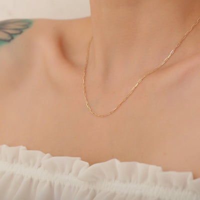 Tiaralynn | Small Necklace in 18K Gold Paper