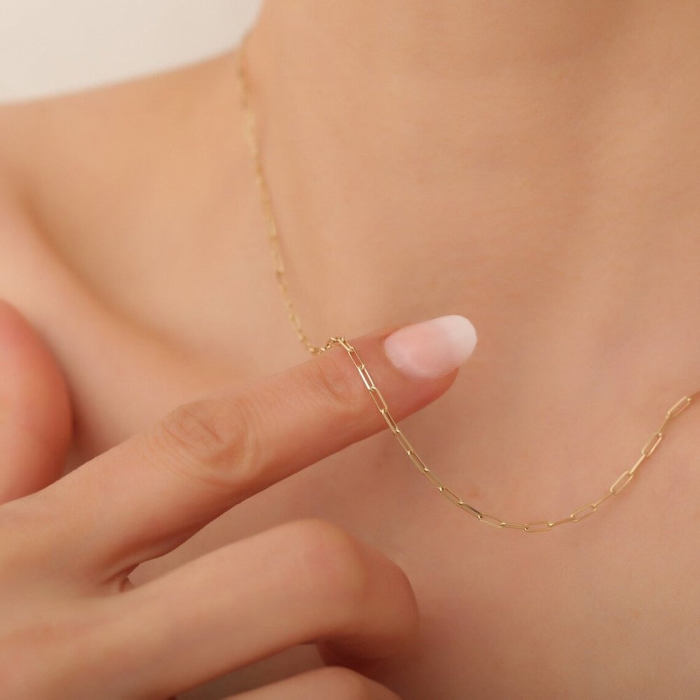 Tiaralynn | Small Necklace in 18K Gold Paper