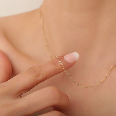 Tiaralynn | Small Necklace in 18K Gold Paper