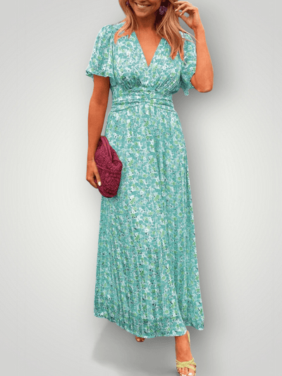 Elegant Floral Maxi Dress