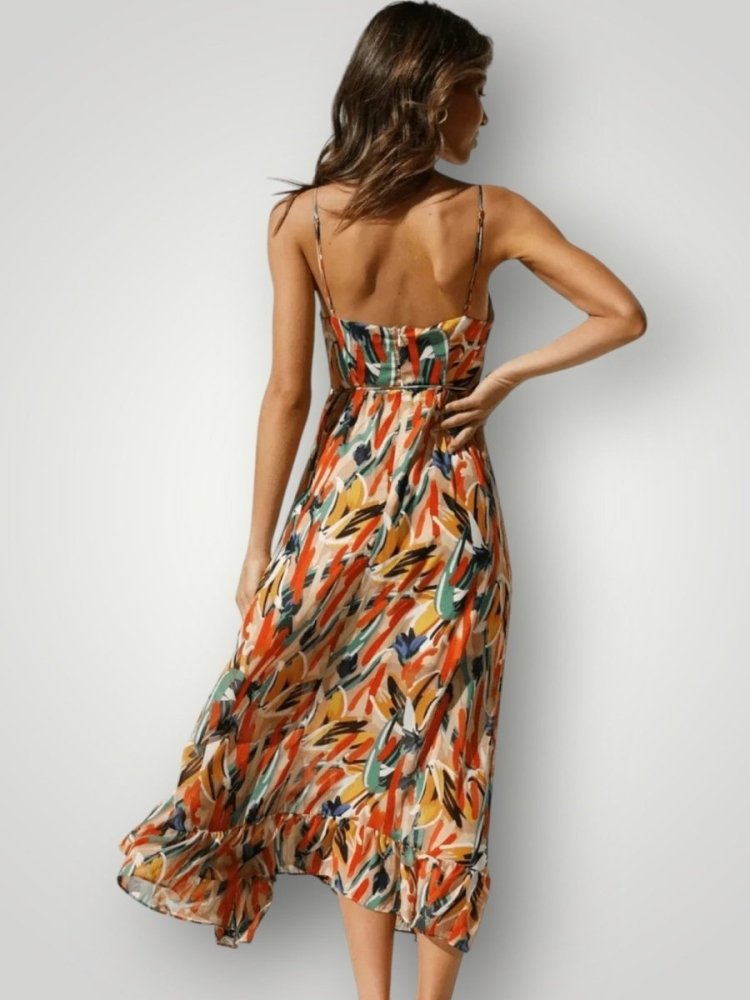 Elegant and Comfortable Midi Dress for Women