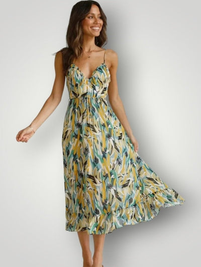 Elegant and Comfortable Midi Dress for Women