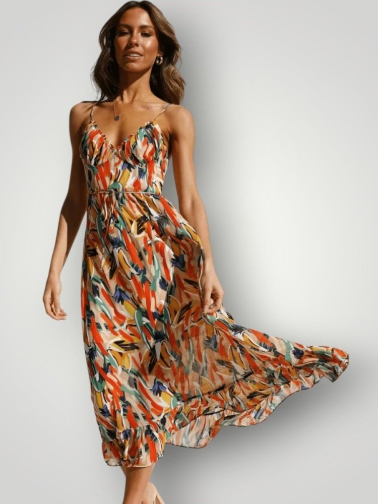 Elegant and Comfortable Midi Dress for Women