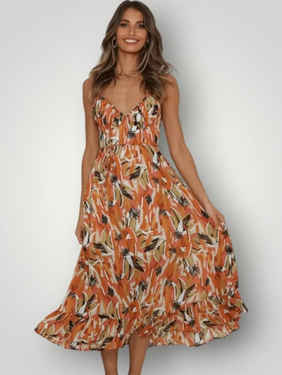 Elegant and Comfortable Midi Dress for Women