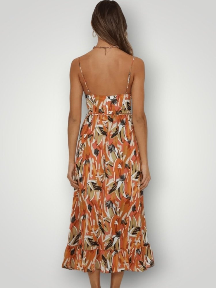 Elegant and Comfortable Midi Dress for Women